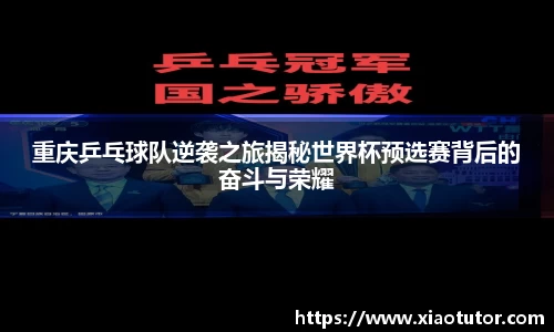 重庆乒乓球队逆袭之旅揭秘世界杯预选赛背后的奋斗与荣耀